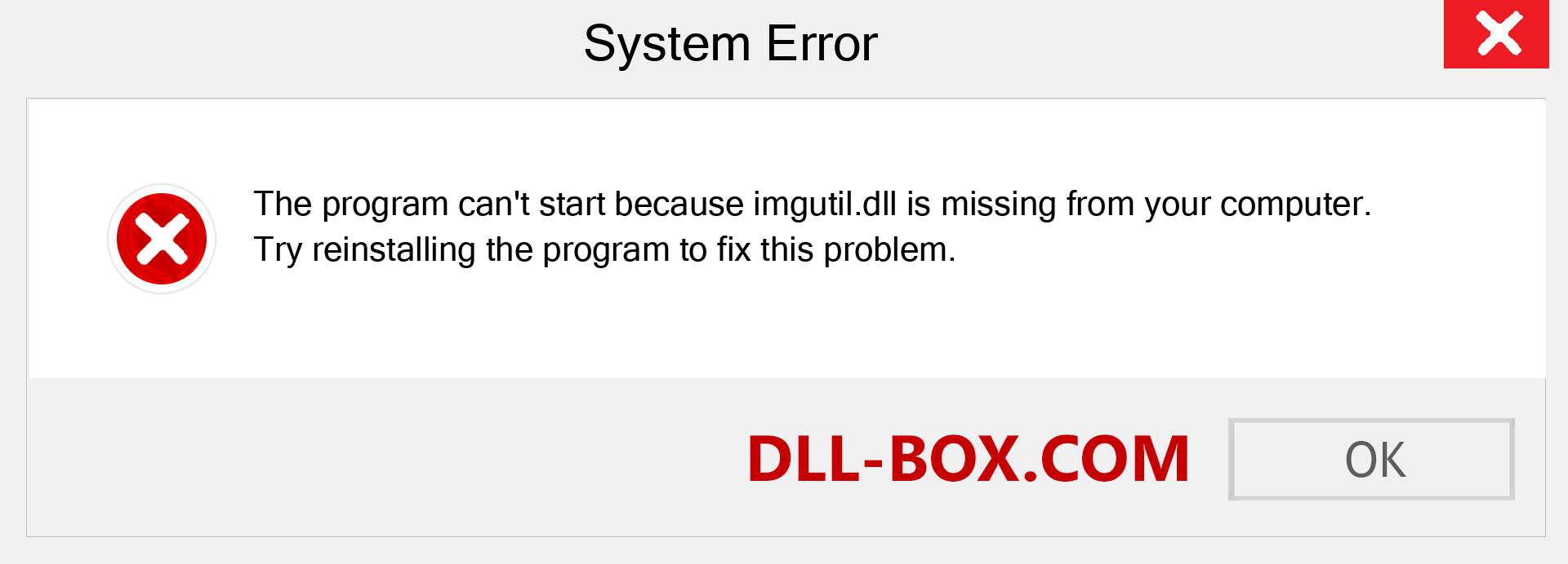  imgutil.dll file is missing?. Download for Windows 7, 8, 10 - Fix  imgutil dll Missing Error on Windows, photos, images