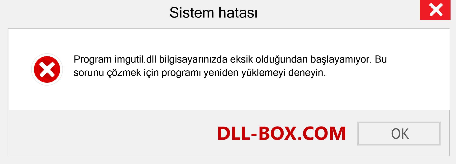 imgutil.dll dosyası eksik mi? Windows 7, 8, 10 için İndirin - Windows'ta imgutil dll Eksik Hatasını Düzeltin, fotoğraflar, resimler